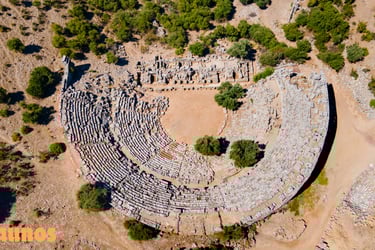 an ancient theatre