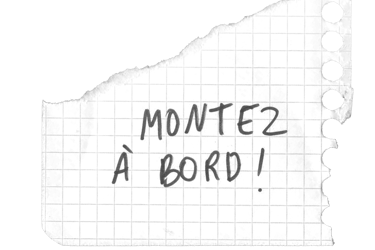 Morceau du journal de bord