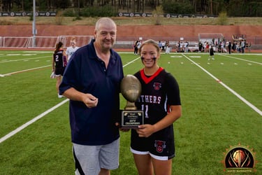 Russell Woods, with Blanca Ventura Gomez, 2024