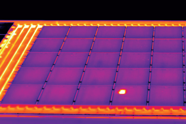 inspección termográfica con dron