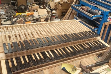 harpsichord keyboards