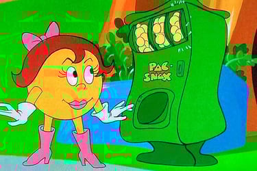 Pac-Man Cartoon Pepper Power Pellets