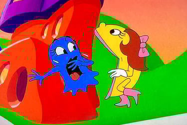 Pac-Man Cartoon Pepper Pacs Sue