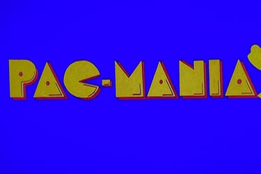 Pac-Mania Title Card