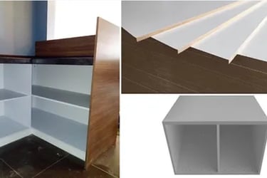 muebles armados en MDF melamina
