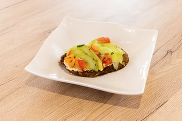 toast concombre petit déjeuner breakfast lyon