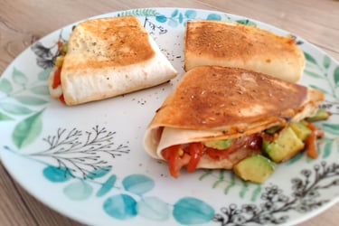 tacos avocat tomate fromage petit déjeuner lyon breakfast