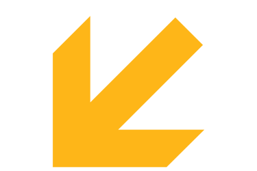 freccia indicatore giallo