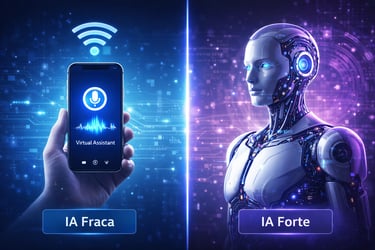 a robot with a headphones and a smartphone with a wififier