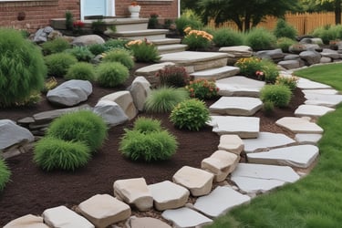man pouring cements on road