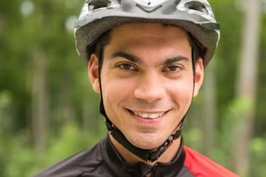 Fight bicycling road dust with EYEODINE 