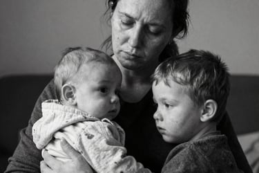 grayscale portrait photo of a woman