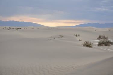 Mesquite Flat sand dunes, Death Valley