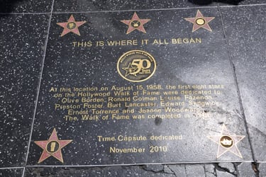 hollywood walk of fame, los angeles