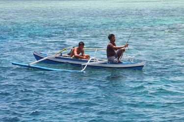 fishermen of Bunaken Island Marine Park, North Sulawesi, Indonesia