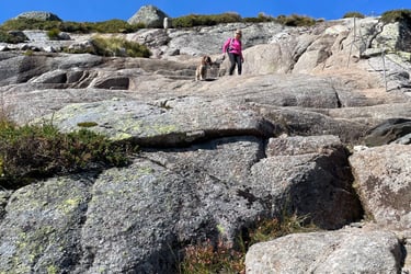 The walk up to Kjerag the highest peak around Lysefjorden and then on to the Kjeragbolten, Norway