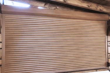 Inchidere foisor cu rulouri din aluminiu