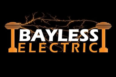 a logo for a company called bayless electric