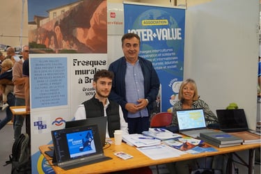 The association at the associations forum in Bruz