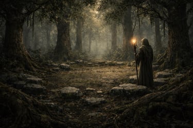 Druids of Anuheim in the Ebonhart Forest