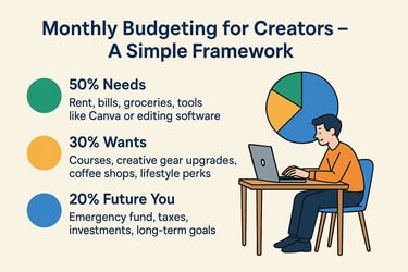 Monthly Budgeting for Creators