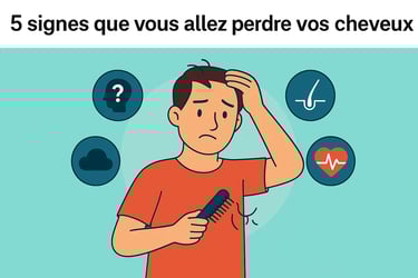 signes perte de cheveux, alopécie, bien etre, chute de cheveux, recherche sante