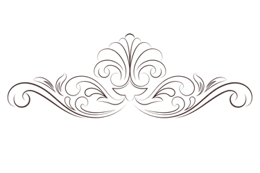a black and white picture of a decorative design