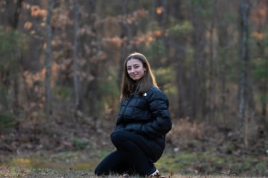 Beautiful outdoor photo of senior