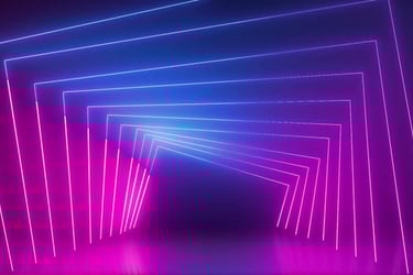futuristic stage