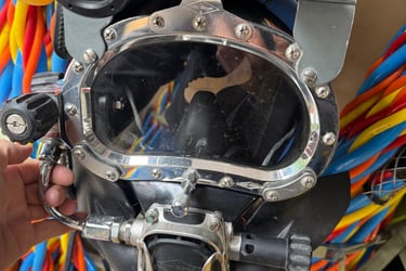 casque plongée professionnel kirby morgan