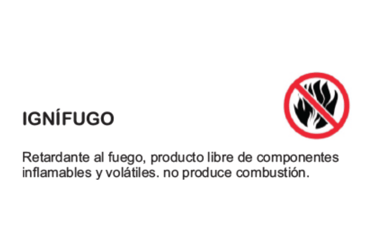 Certificación Ignífugo