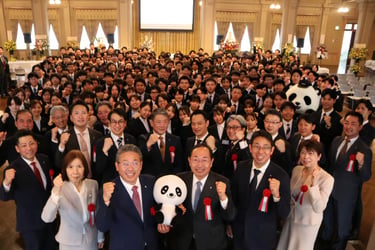 大阪市中央公会堂で行われたサカイ引越センターの入社式｜堺市のニュースならサカイタイムズ