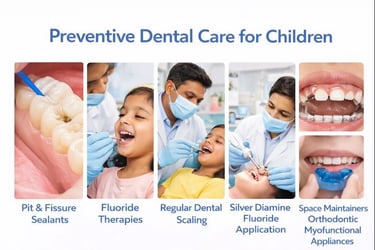 Preventive dental care for children
