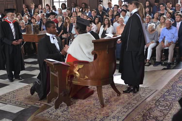 MD Graduation at the Cambridge University Senate House