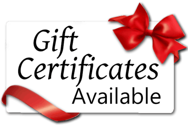 Gift Certificates are available!