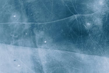 background image - top down view of blue ice cracks