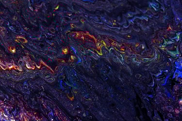 background image - mized colored glitters swirled on a surface
