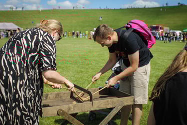 samurajų lazdelės nuoma Šiauliuose - lauko žaidimai