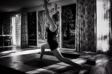 Warrior Pose in Yoga