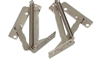 lovos lankstas metalinis su spyruoklė