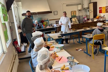 Atelier cuisine dans les écoles 