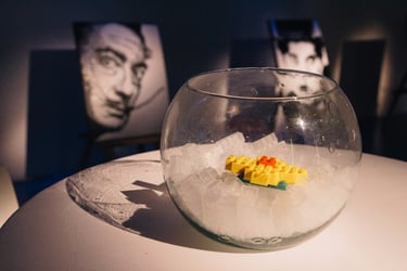 centro de mesa para eventos hecho con rasti corporasti