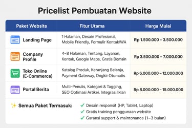 daftar harga