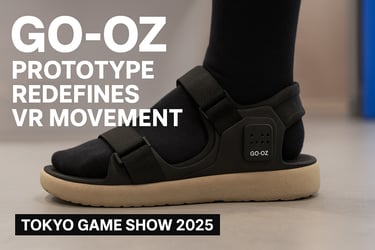 a person wearing a black and white sneakers with a go - go - go -