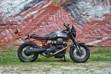 Moto Guzzi photograph / motorcycle art