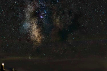 Vía láctea octubre