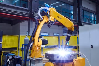 Robot industrial de soldadura chino de calidad en Mexico Estun 6ejes modelo ER
