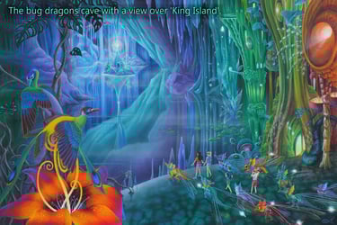 The magnificent cavern city of the bug dragons