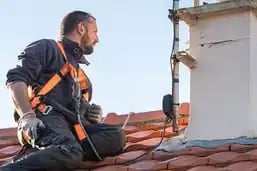 Réparation pied de cheminée 