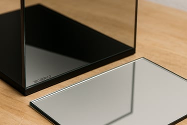 a mirror reflecting a mirror in a mirror